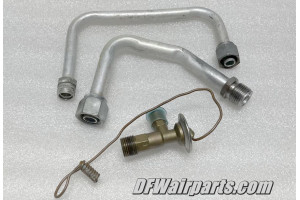 134-25,, Aircraft Air Conditioner Expansion Valve and Tube Assembly
