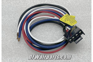 New Aircraft Avionics Harness w/ 4 Pin Delphi PA66 Female Connector
