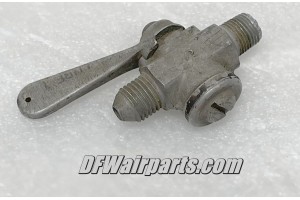 Vintage Aircraft Fuel Shut Off Valve
