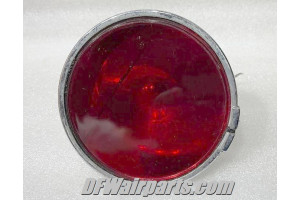 Vintage Cargo Aircraft Cockpit Red Light