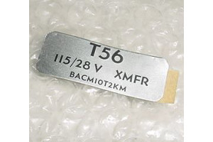 BACM10T2KM, Boeing Aircraft Decal, Placard