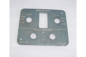 10-43452-270G, 1043452-270G, Boeing EL Light Plate Panel