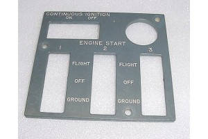 10-60725-1150, 1060725-1150, Boeing EL Light Plate Panel