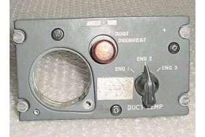 69-17525-1, Boeing 727 Cockpit Anti-Ice Control Module Panel