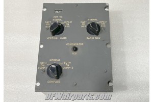 Vintage Boeing 727 Gyro Compass Control Panel, G-1546