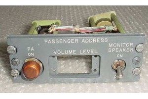 Boeing 727 Passenger Address Control Panel, 69-17316-2