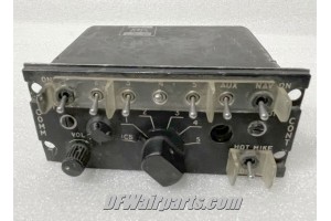 UH-1 Huey Helicopter Intercommunication System Control Panel, A301-1 (C6533/ARC)