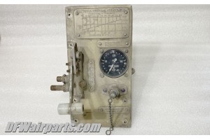 Vietnam Era Warbird Cargo Aircraft Brake Pressure Control Panel