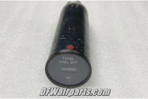 B175-614,, Vintage Airliner Total Fuel Quantity Indicator