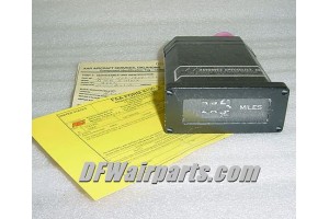 522-1859-033, 339D-1, Aircraft DME Distance Indicator w/ 8130