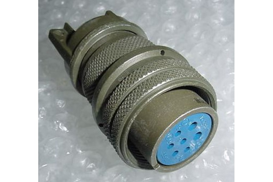 New Aircraft Amphenol Cannon Plug Connector. P/N MS3106A189S.