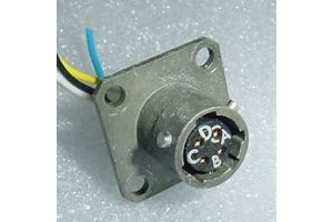 MS3112-8-4S, MS-3112-8-4S, Burndy Connector Plug Receptacle