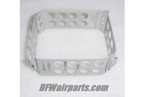 123-6, 64304, 4" by 3 1/4" Avionics Clamp Ring