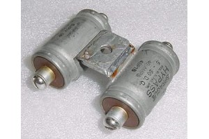 48P18 Dual Sprague Hypass Capacitor, Avionics Radio Noise Filter