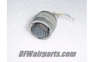 BP06P-12-10S, BP06P12-10S, Aircraft Avionics Connector Plug