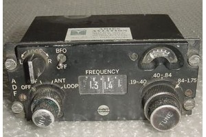 522-2357-014, 614L-8, Collins Aircraft ADF Control Panel