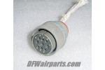 MS3106A20-18SC, MS3456W20-18S, Avionics Harness Connector Plug