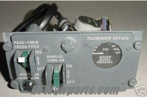 GU313-B1, GU-313-B1, Oxygen Supply Control Panel