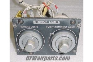 277-540152, 277540152, Sabreliner Lights Control Panel