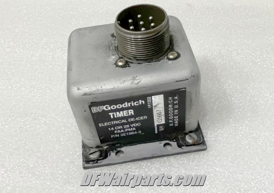 3E1964-3,, Beechcraft Aircraft De-Icer Timer - 22427