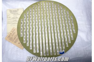 4000525-5518,, Bendix RDR-1600 Weather Radar Antenna Array w/ papers