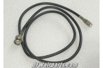 Aircraft UHF Antenna Jumper Cable w/ 081-138-RFX and BNC Connectors