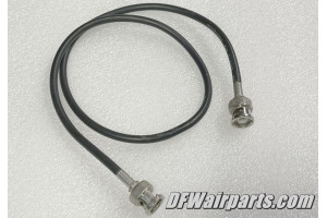 Aircraft Antenna Jumper Cable w/ BNC male Connectors