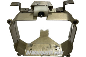 3 1/8" by 2 1/2" Aircraft Avionics Instrument Panel Mounting Clamp Ring