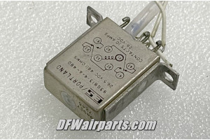 93GB3-4-A-480, 93GB3-4A480, 26.5VDC Aircraft Avionics Relay
