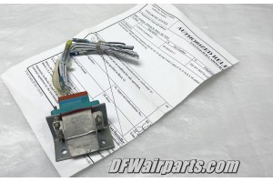 M12883/40-13, E415-1179, Aircraft Avionics Relay & Socket Connector w/ 8130 M12883/40-13, E415-1179, Aircraft Avionics Relay & Socket Connector w/ 8130