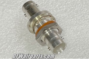 UG-492D/U, UG-492D-U, Nos Aircraft Coaxial Cable BNC Bulkhead Connector