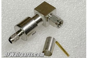 CSR922, CSR-922, Nos Aircraft Coaxial Cable SMA Right Angle Connector