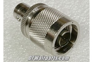 KN-99-35, KN99-35, Nos Aircraft Coaxial Cable Type-N Female to BNC Female Adapter Connector