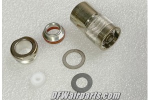 M39012/01-0005, M39012-01-0005, Nos Aircraft Coaxial Cable Type N Connector