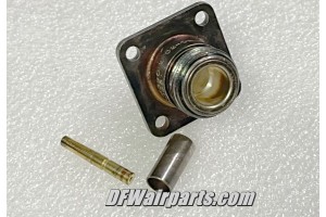 M39012/01-0503, M39012-01-0503, Nos Aircraft Coaxial Cable Type N Connector