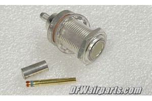 M39012/03-0503, M39012-03-0503, Nos Aircraft Coaxial Cable Type N Connector