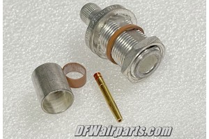 M39012/03-0501, M39012-03-0501, Nos Aircraft Coaxial Cable Type N Connector