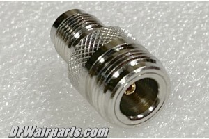 PE9131, PE-9131,  Nos Aircraft Coaxial Cable TNC to N type adapter Connector