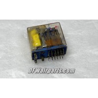 T163-3C-3C, T163 3C-3C, 24VDC Aircraft Electromagnetic Relay