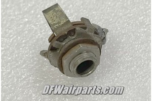JJ-034, M641/6-1, Aircraft Headset Switchcraft Headphone Jack JJ-034, M641/6-1, Aircraft Headset Switchcraft Headphone Jack