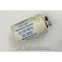 658-7805, 500242U025AA2B, Mooney Aircraft Type 500 Capacitor
