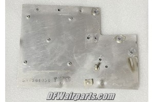 58-364056-1, 58-364056-9, Beech Baron Annunciatot Light J-Box Plate