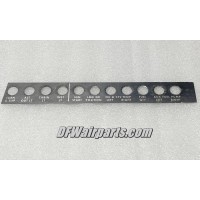 Beech Baron B-58 Circuit Breaker Panel Cover Plate - a