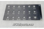 Beech C24R Sierra Aircraft Circuit Breaker Panel Overlay