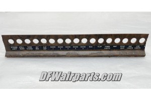 Beechcraft Circuit Breaker Panel Bakelite Overlay