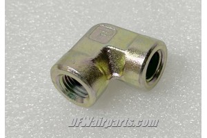 New Beechcraft Fuel System 1/2"-20 thread Tube Union Elbow Fitting