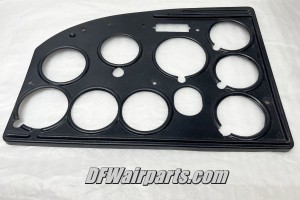 Cessna 182 Left Hand Instrument Panel Overlay / Shock Panel Cover