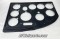 Cessna 182 Left Hand Instrument Panel Overlay / Shock Panel Cover