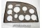 Cessna 182 Left Hand Instrument Panel Overlay / Shock Panel Cover