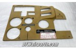 Cessna 210 Right Hand Instrument Panel Overlay / Shock Panel Cover